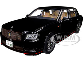 Toyota Century RHD Right Hand Drive Black 1/18 Model Car Autoart 78762