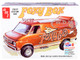 Skill 2 Model Kit Chevrolet Custom Van Foxy Box 1/25 Scale Model AMT AMT1265