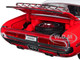 1970 Dodge Challenger The Challenger Deputy Bright Red White Top 1/18 Diecast Model Car Greenlight 13618