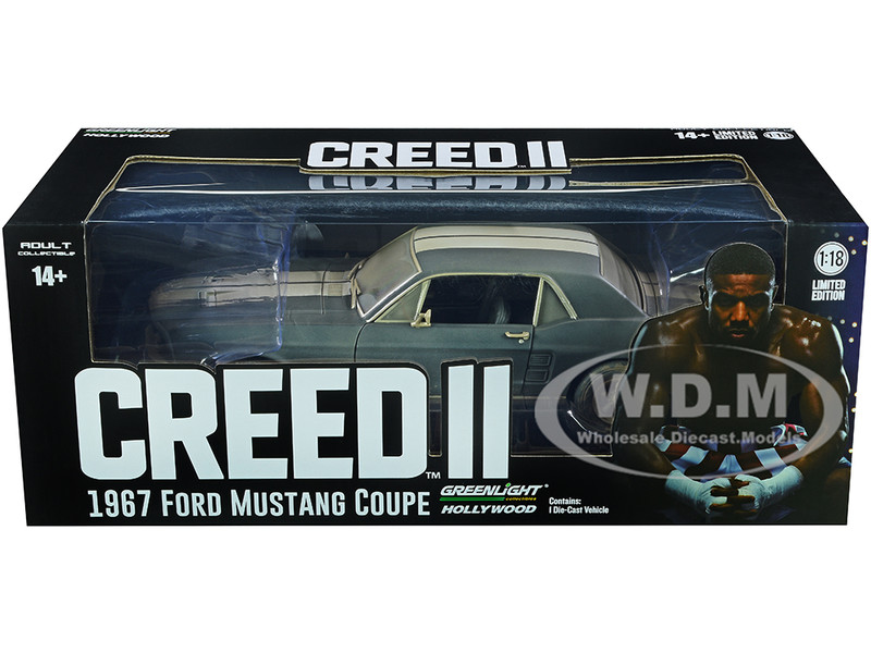 ミニカー　1/18 Adonis Creed’s 1967 Ford Mustang Coupe 「Creed II(2018)」 [13626] Creed II (2018) Adonis Creed's 1967 Ford Mustang Coupe