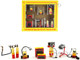 Shell Oil Shop Tools Set of 7 pieces 1/43 Diecast Models GMP 14314