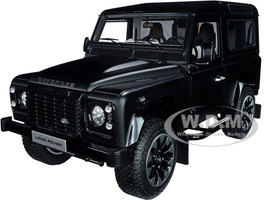 Land Rover Defender 90 Works V8 Black 70th Edition 1/18 Diecast