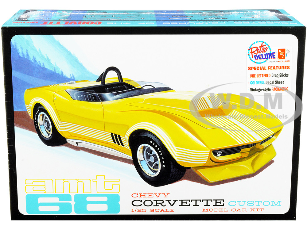AMT 2012 Chevy Corvette Coupe 1:25 Scale Model Kit AMT-756 New in Box 