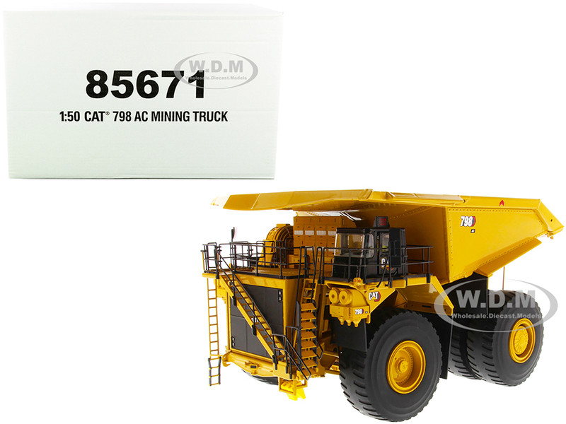 CAT Caterpillar 798 AC Mining Truck High Line Series 1/50 Diecast Model Diecast Masters 85671