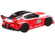 Toyota GR Supra LB WORKS RHD Right Hand Drive Liqui Moly Red White Black Top Limited Edition 3000 pieces Worldwide 1/64 Diecast Model Car True Scale Miniatures MGT00290