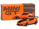 Toyota GR Supra V1.0 Pandem Orange Black 1/64 Diecast Model Car True Scale Miniatures MGT00294