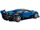 Bugatti Vision Gran Turismo Light Blue Blue Carbon 1/43 Model Car True Scale Miniatures TSM 430532