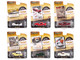 Vintage Ad Cars Set of 6 pieces Series 6 1/64 Diecast Model Cars Greenlight 39090