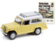 1970 Jeep Jeepster Commando Roof Rack Yellow White Top Throw Away Your Road Map Vintage Ad Cars Series 6 1/64 Diecast Model Car Greenlight 39090 D