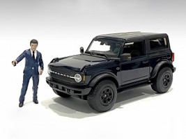 The Dealership Male Salesperson Figurine for 1/18 Scale Models American Diorama 76307