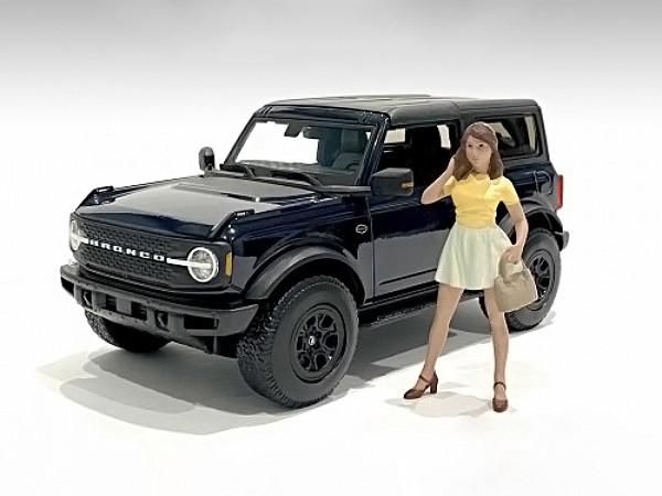 The Dealership Customer II Figurine for 1/24 Scale Models American Diorama 76409