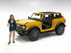 The Dealership Female Salesperson Figurine for 1/24 Scale Models American Diorama 76410