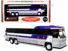1980 MCI MC-9 Crusader II Intercity Coach Bus Kuo Kuang Motor Transport Taiwan Vintage Bus & Motorcoach Collection 1/87 HO Diecast Model Iconic Replicas 87-0327