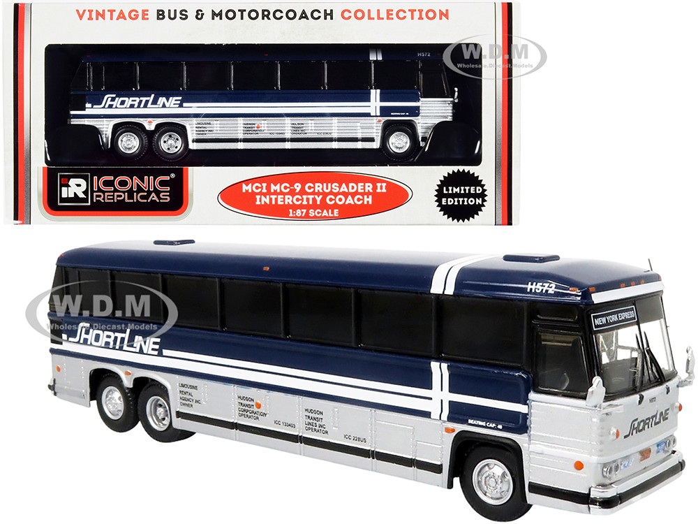 1980 MCI MC-9 Crusader II Intercity Coach Bus New York Express Short Line  Bus Company