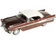 1957 Pontiac Star Chief 4-Door Hardtop Cordova Red Metallic Cream Top Limited Edition 280 pieces Worldwide 1/43 Model Car Goldvarg Collection GC-051A