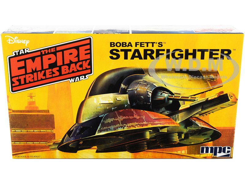 Skill 2 Model Kit Boba Fett's Starfighter Star Wars Episode V The Empire Strikes Back 1980 Movie MPC MPC951