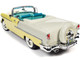 1955 Chevrolet Bel Air Convertible Harvest Gold Yellow India Ivory 1/18 Diecast Model Car Auto World AMM1285