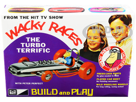Skill 2 Snap Model Kit The Turbo Terrific Peter Perfect Figurine Wacky Races 1968 TV Series 1/25 Scale Model MPC MPC937