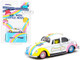 Volkswagen Beetle Low Rider Mr. Men Little Miss Collaboration Model 1/64 Diecast Model Car Schuco & Tarmac Works T64S-006-MMLM