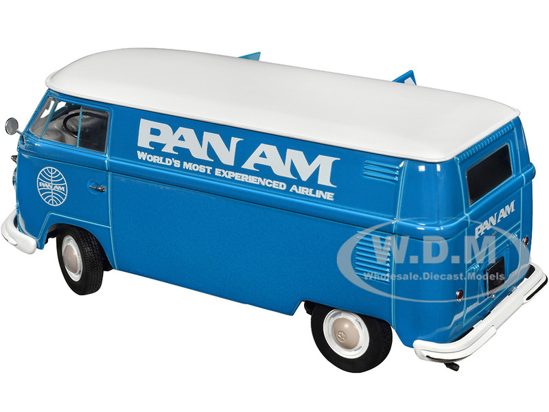 1960 Volkswagen Delivery Van Pan Am Turquoise White Top
