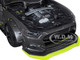 2015 Ford Mustang GT 5.0 Gray Metallic Black with Graphics Modern Muscle Series 1/18 Diecast Model Car Maisto 32615