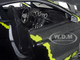 2015 Ford Mustang GT 5.0 Gray Metallic Black with Graphics Modern Muscle Series 1/18 Diecast Model Car Maisto 32615