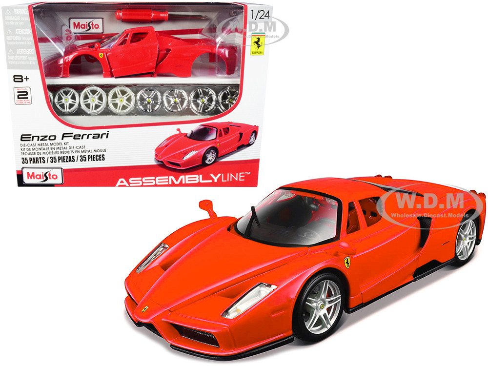 Revell Nom022217 Plastic Model Kit ENZO Ferrari 1 24 for sale online 