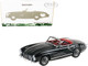 1958 Mercedes Benz 300 SL W198 Roadster Black Red Interior 1/18 Diecast Model Car Minichamps 180039036