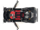 2005 Pagani Zonda F Matt Black Red Interior Limited Edition 500 pieces Worldwide 1/18 Diecast Model Car Almost Real 850403001