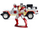 2020 Jeep Gladiator Pickup Truck Silver Colossus Diecast Figurine X-Men Marvel Hollywood Rides Series 1/32 Diecast Model Car Jada 33363