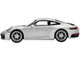 Porsche 911 Carrera 4S GT Silver Metallic Limited Edition 3000 pieces Worldwide 1/64 Diecast Model Car True Scale Miniatures MGT00303