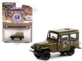 "BATTALION 64" SERIES 1 SET OF 6 PIECES 1/64 DIECAST MODELS BY GREENLIGHT 61010