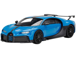 Bugatti Chiron Pur Sport Agile Blue 1/18 Model Car Top Speed TS0373