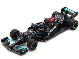 Mercedes-AMG F1 W12 E Performance #44 Lewis Hamilton 100th Pole Position Winner Formula One F1 Spanish GP 2021 1/18 Model Car Spark 18S594