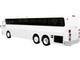 1984 Eagle Model 10 Motorcoach Bus Blank White Vintage Bus & Motorcoach Collection 1/87 HO Diecast Model Iconic Replicas 87-0360