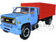 1970s Chevrolet C65 Grain Truck Corn Load Baby Blue Red 1/34 Diecast Model First Gear 10-4252