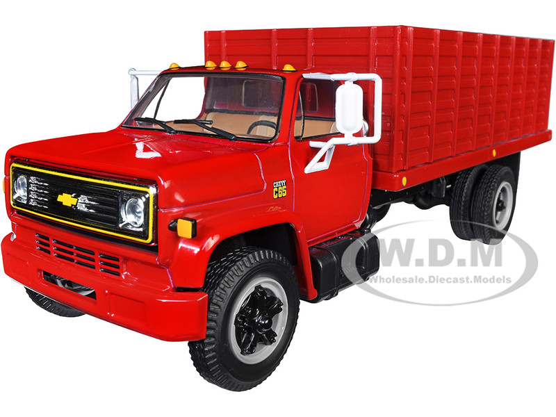 1970s Chevrolet C65 Grain Truck Corn Load Red 1/34 Diecast Model First Gear 10-4253