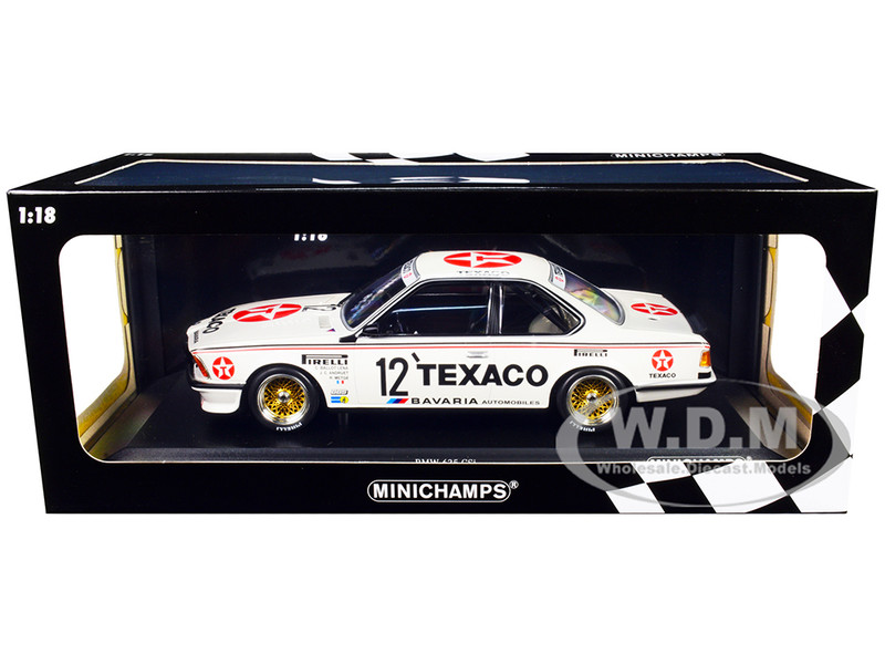 BMW 635 CSi #12 Ballot-Lena Metge Andruet Texaco 24H of Spa 1985 Limited Edition 300 pieces Worldwide 1/18 Diecast Model Car Minichamps 155852513