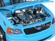 1999 Ford F-150 SVT Lightning Pickup Truck Light Blue with Graphics I Love the 1990's Series 1/24 Diecast Model Car Jada 31378