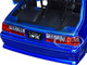1989 Ford Mustang GT Fox Body Candy Blue with Graphics I Love the 1980's Series 1/24 Diecast Model Car Jada 31379