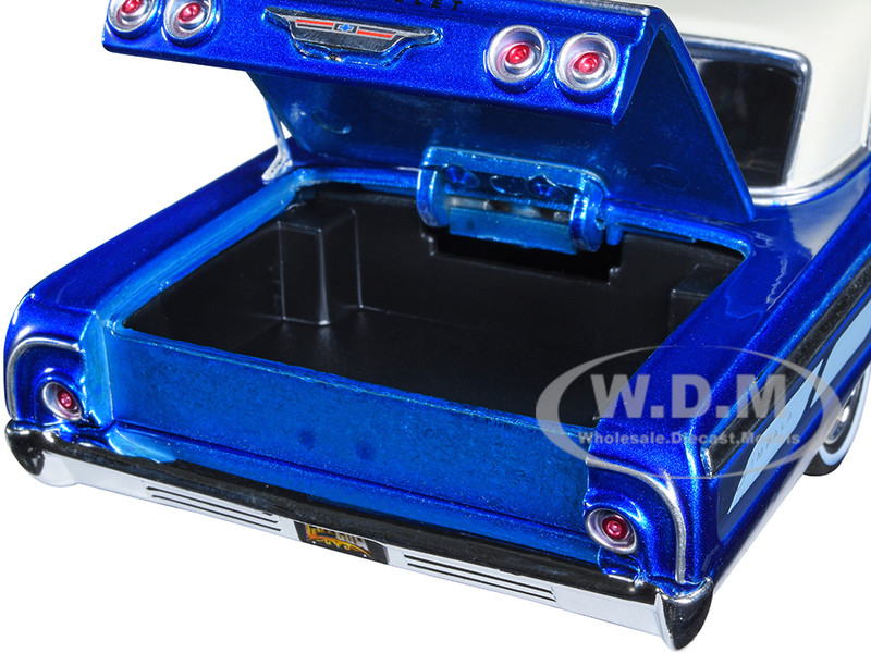 1964 Chevrolet Impala Lowrider Hard Top Candy Blue Metallic