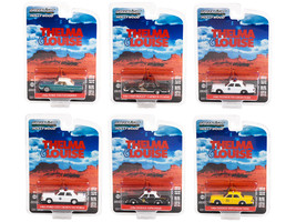 Thelma & Louise 1991 Movie Set of 6 pieces Hollywood Special Edition 1/64 Diecast Model Cars Greenlight 44945