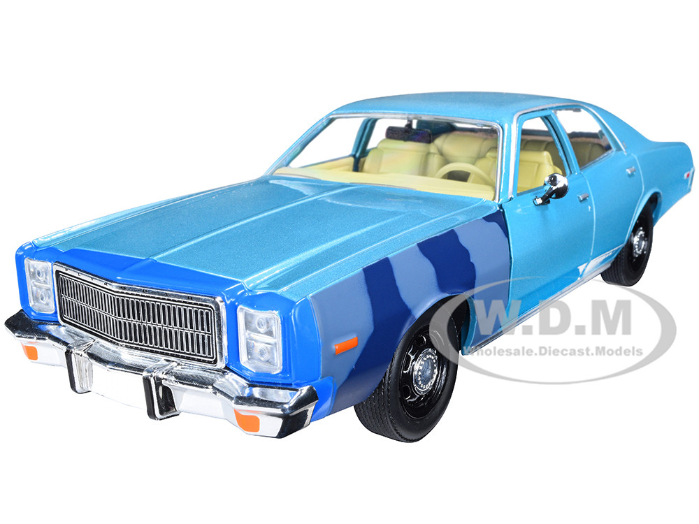 1977 Plymouth Fury Unrestored Turquoise Metallic Sergeant Rick