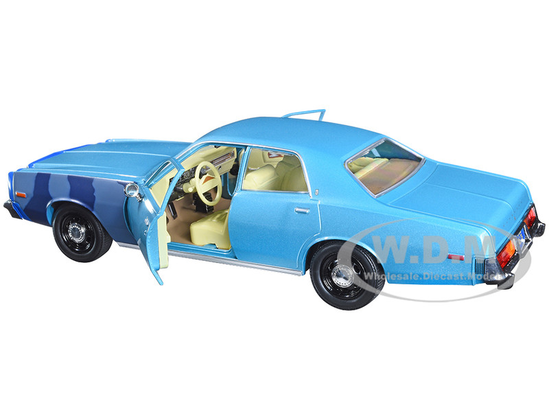 1977 Plymouth Fury Unrestored Turquoise Metallic Sergeant Rick