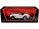 1964 Shelby Cobra 427 S/C Roadster Cream Black Orange Stripes 1/18 Diecast Model Car Road Signature 92058