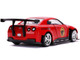 2009 Nissan GT-R R35 Red Red Ranger's Power Rangers 1/32 Diecast Model Car Jada 31827