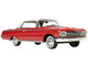 1962 Chevrolet Impala SS Hardtop Roman Red White Top Limited Edition 275 pieces Worldwide 1/43 Model Car Goldvarg Collection GC-044 A