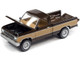 1984 Ford Ranger XL Pickup Truck Walnut Brown Metallic Desert Tan Sides Classic Gold Collection Series Limited Edition 12084 pieces Worldwide 1/64 Diecast Model Car Johnny Lightning JLCG028-JLSP224 B