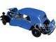 1937 Citroen Traction Dark Blue Black 1/18 Diecast Model Car Solido S1800906