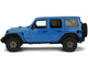 2021 Jeep Wrangler Rubicon 392 Blue Black Top Limited Edition 999 pieces Worldwide 1/18 Model Car GT Spirit GT371